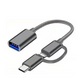 2-in-1 OTG Adapter for Type-C & Micro USB