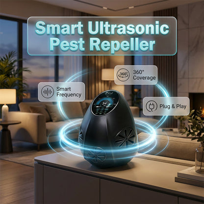 🔊 Ultrasonic Smart Pest Repeller – Plug It In, Pests Check Out! 🚫🐭 *No chemicals, no noise – just a pest‑free home 24/7.* 🛡️✨