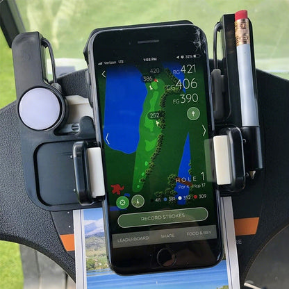All-in-One Golf Cart Accessory Mount