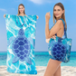 2-in-1 Beach Towel & Tote Bag