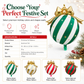 Christmas Bowknot Hanging Balloons